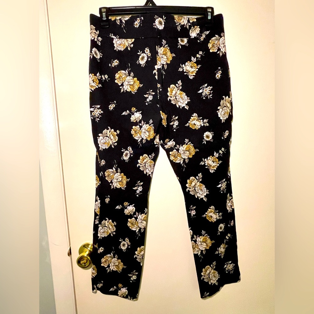 Joe B ankle pants black and floral XXL - Picture 4 of 5